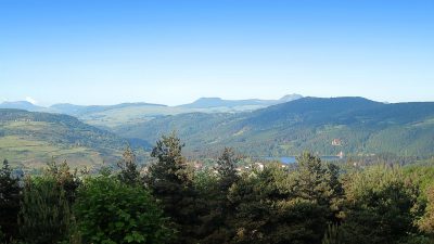 Vue panoramique depuis les hauteurs du village